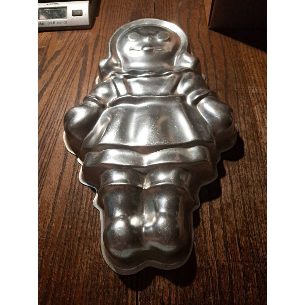 Vintage Wilton Raggedy Ann Cake Pan Shapely Cakes Aluminum Mold 16.5"x9.5"